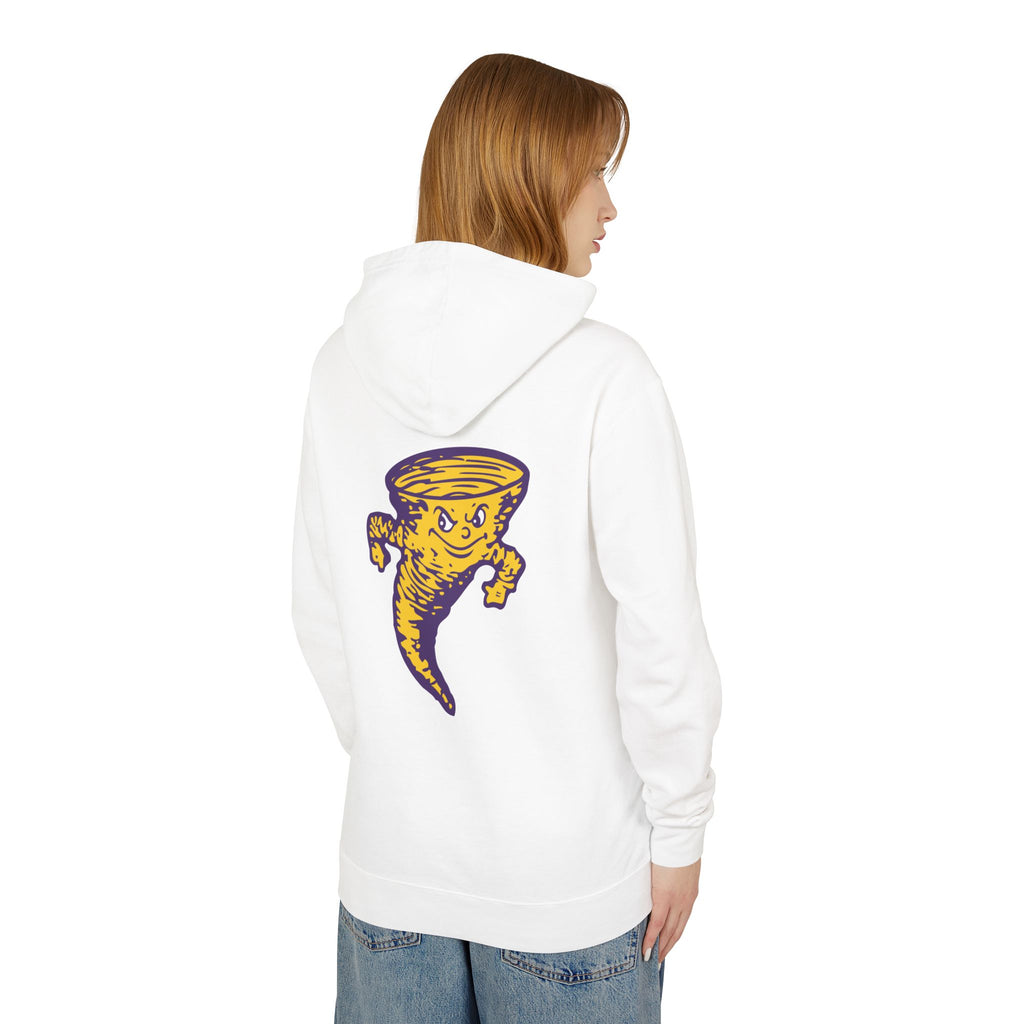 WAVY TEXT COMFORT COLORS HOODIE