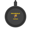 Quake Wireless Charging Pad — Taylorville Tornadoes Logo Qi Charger
