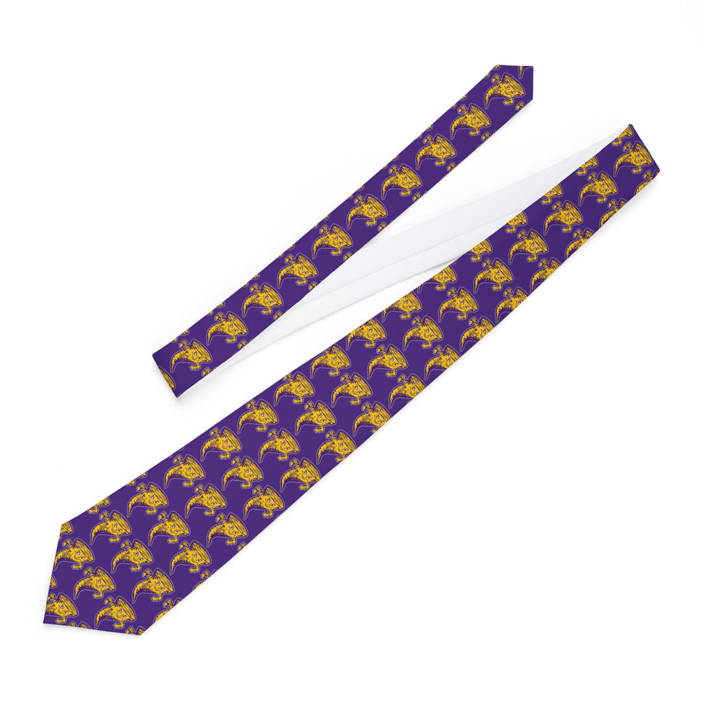 Purple Tornadoes Tie