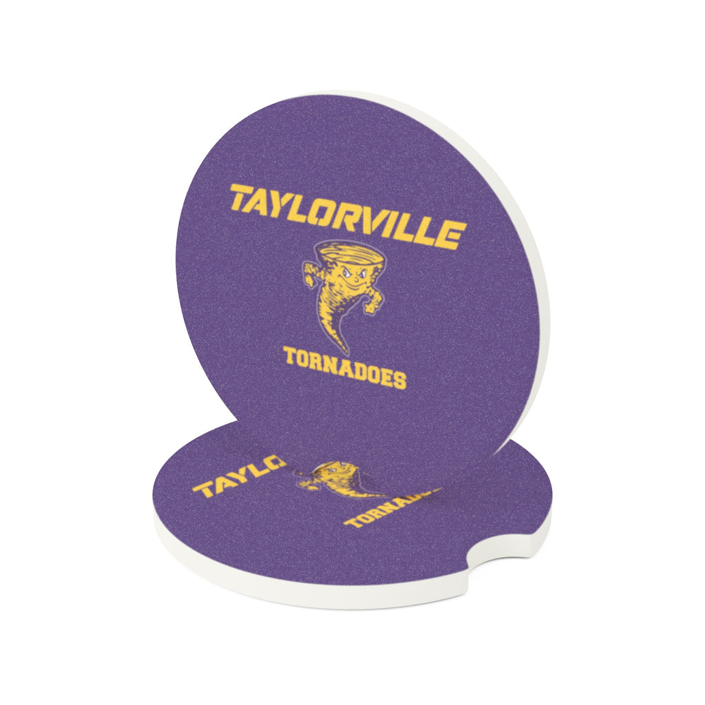 Taylorville Tornadoes Soapstone Car Coaster