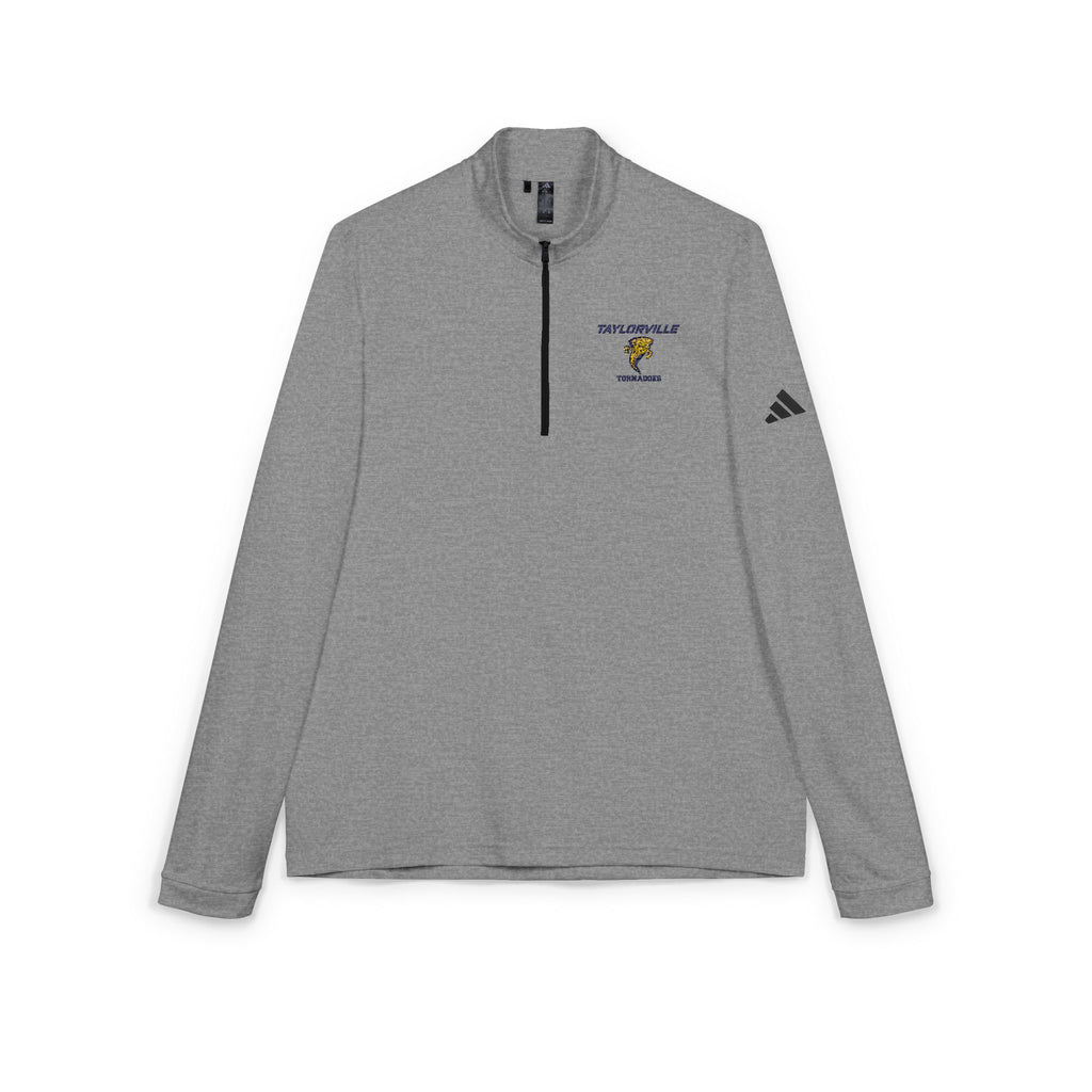 Embroidered Adidas Quarter-Zip Pullover