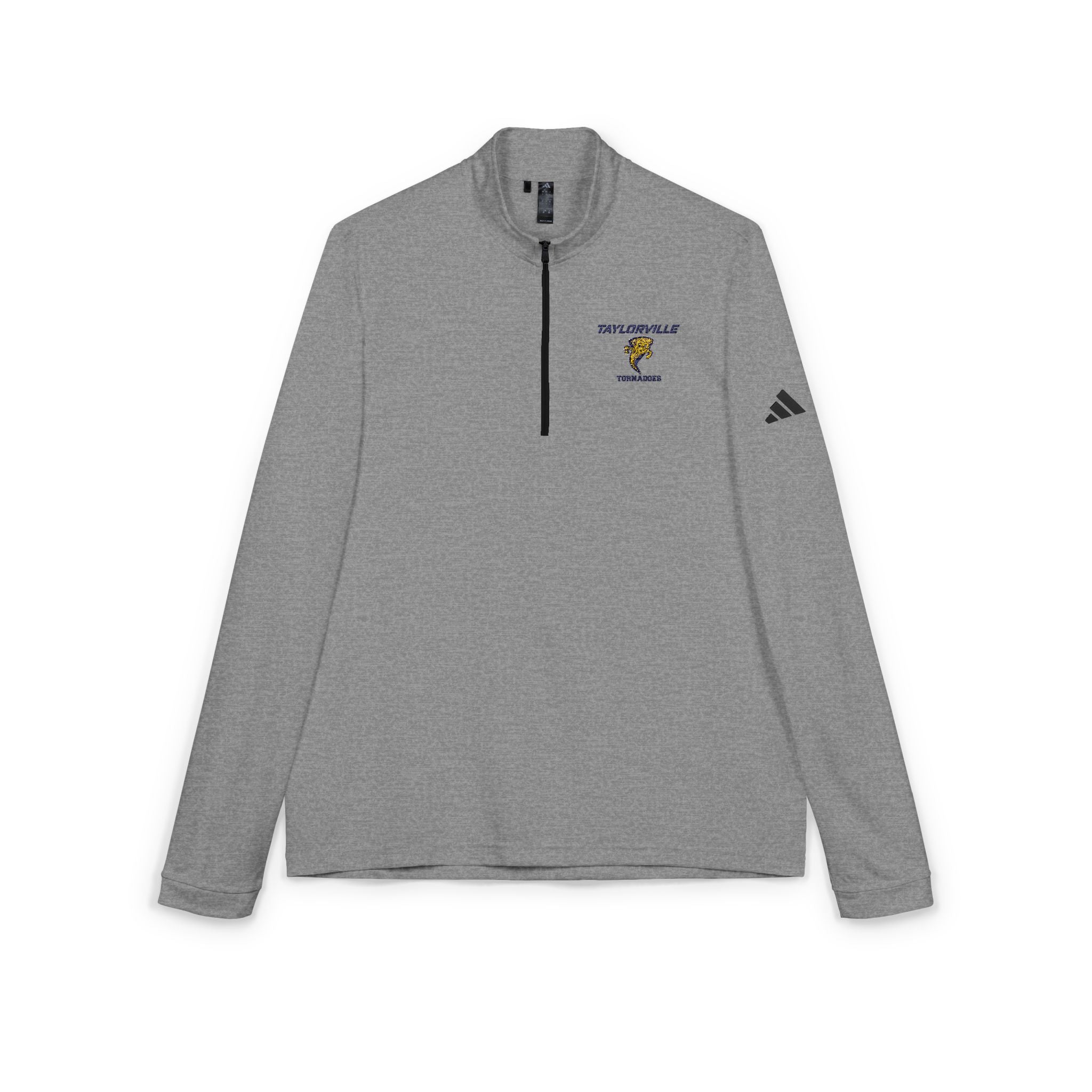 Embroidered Adidas Quarter-Zip Pullover