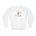 Youth Sweatshirt — "Tiny Tornado" Cute Kid Crewneck