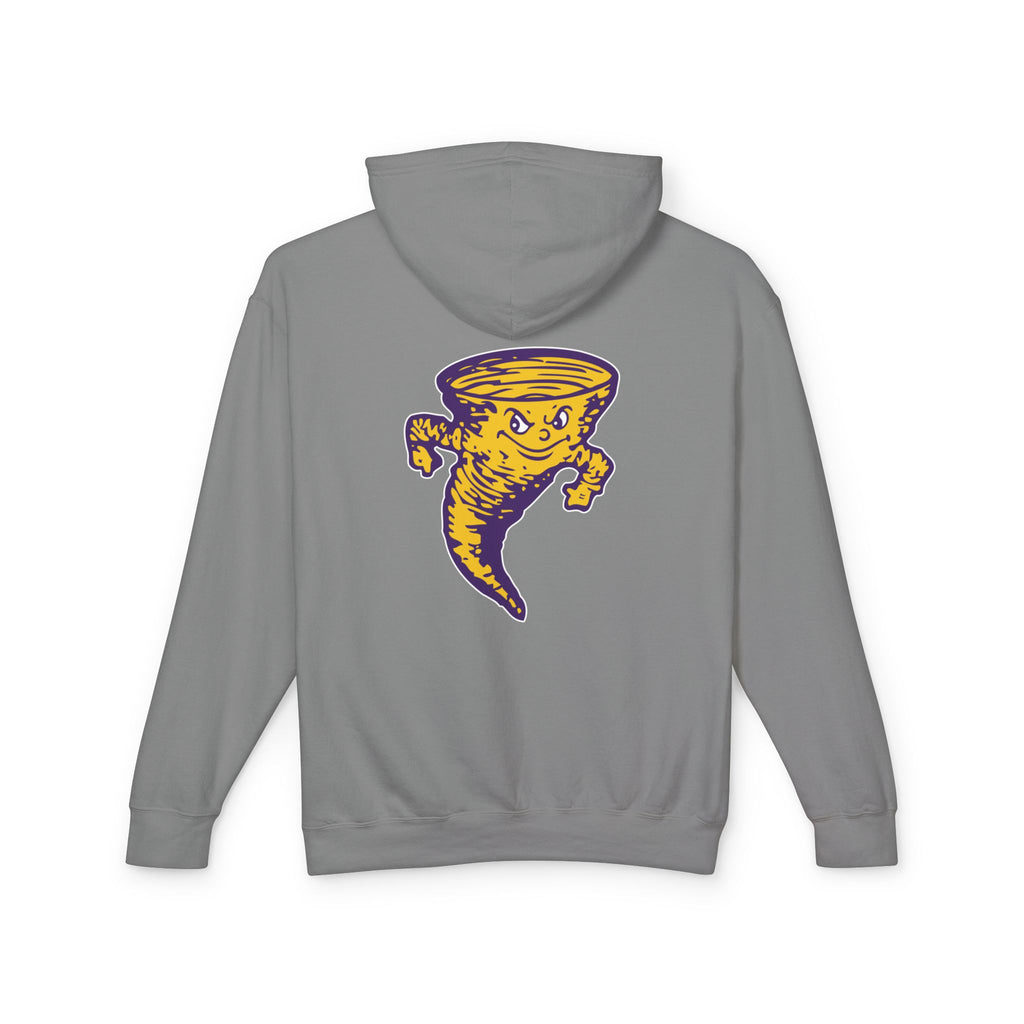 WAVY TEXT COMFORT COLORS HOODIE