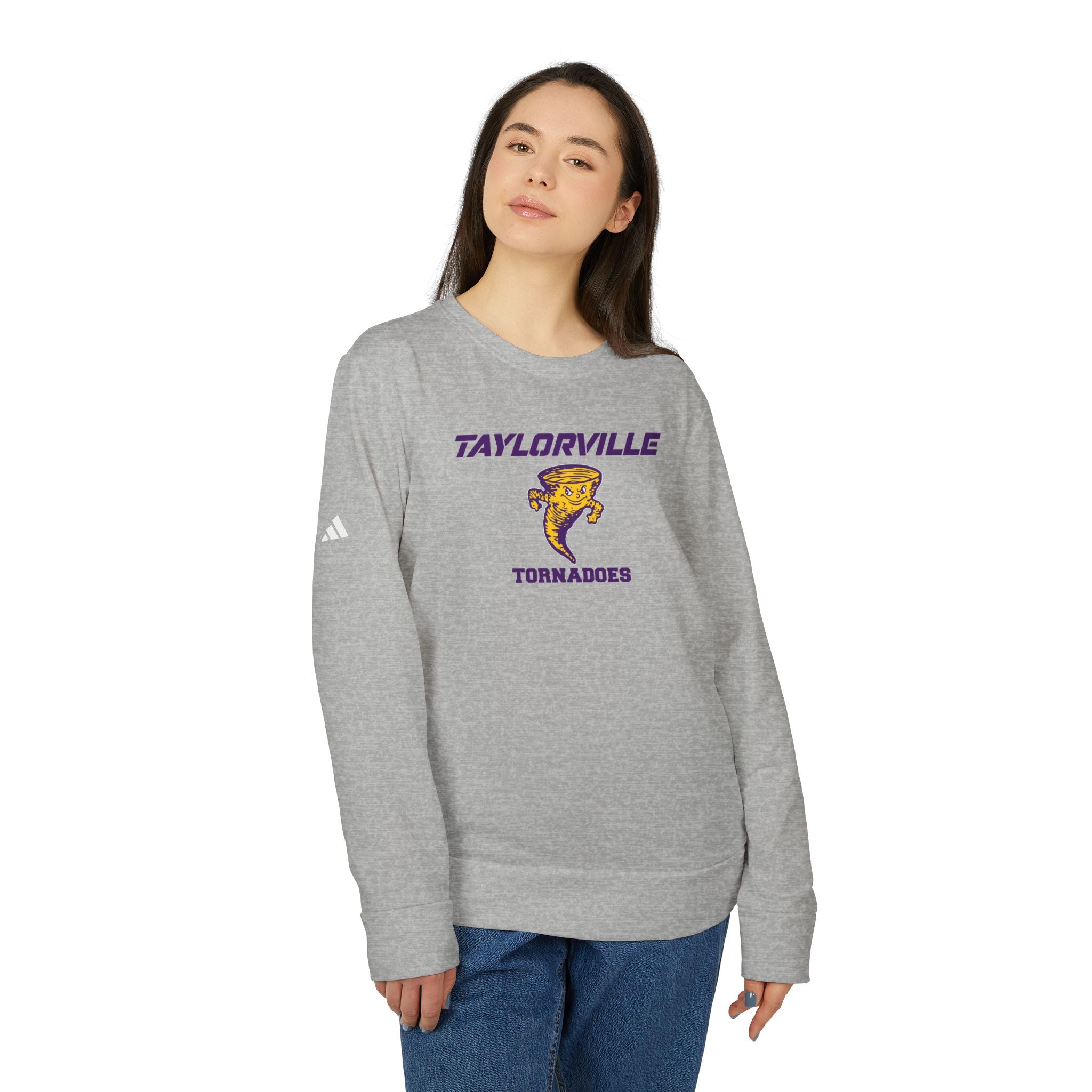 Taylorville Tornadoes Adidas Crewneck Sweatshirt