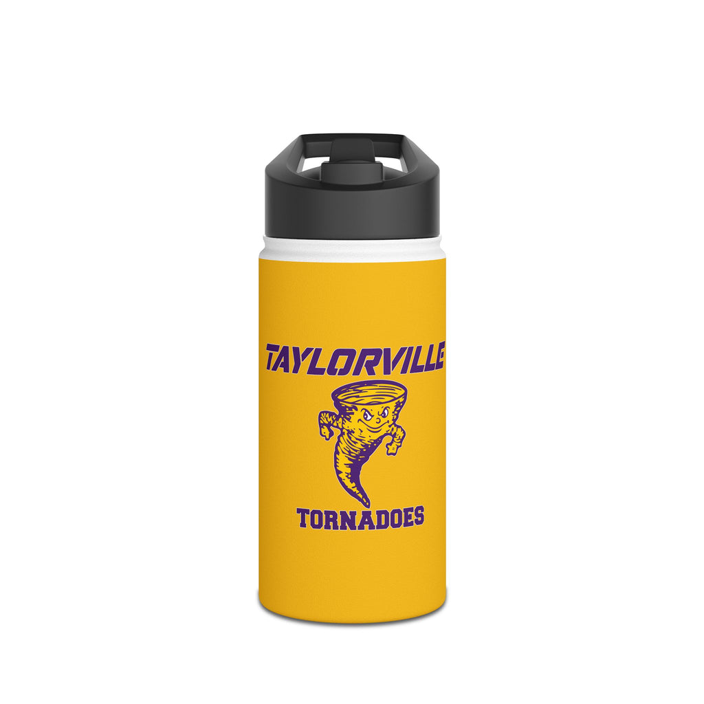 Taylorville Tornadoes Stainless Steel Water Bottle