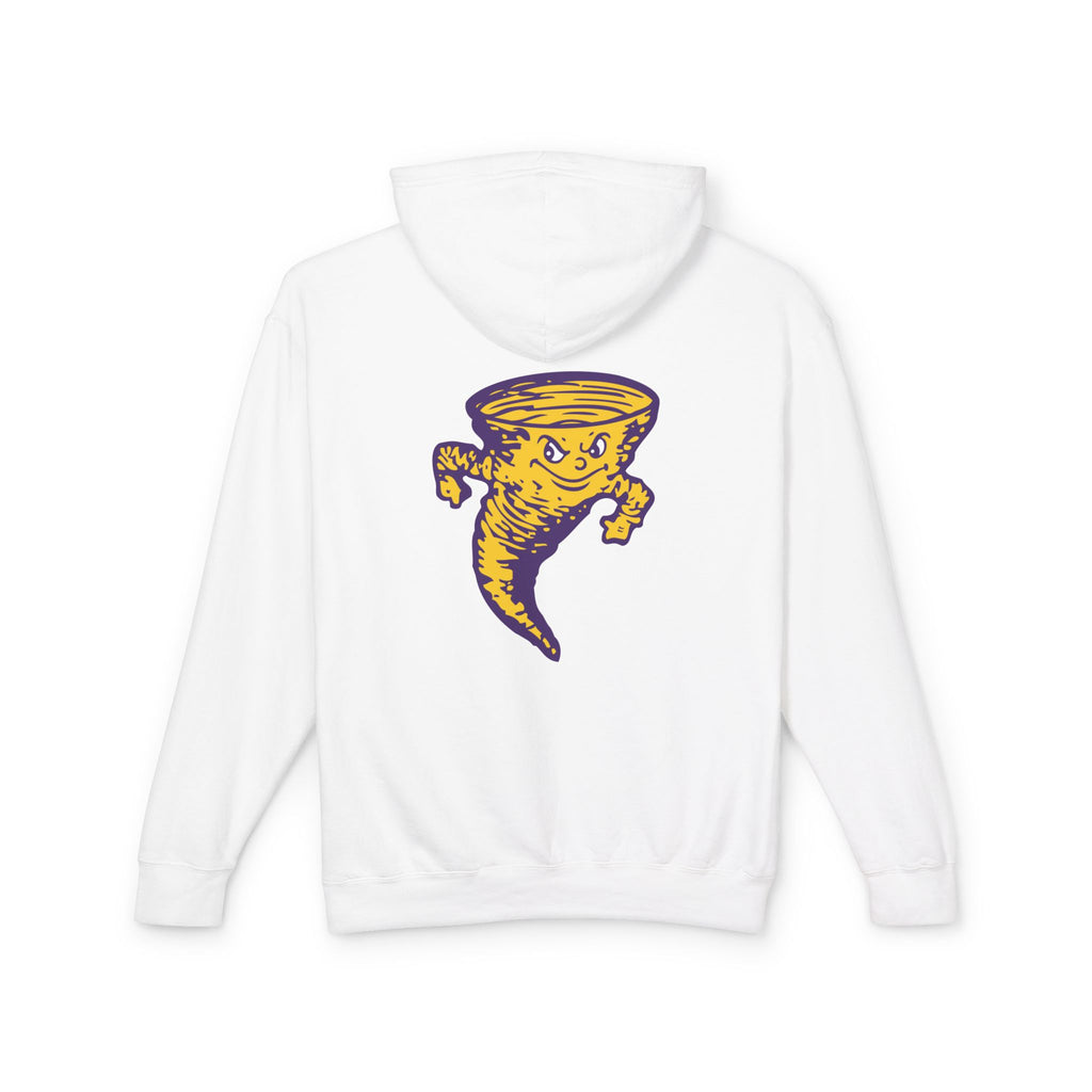 WAVY TEXT COMFORT COLORS HOODIE