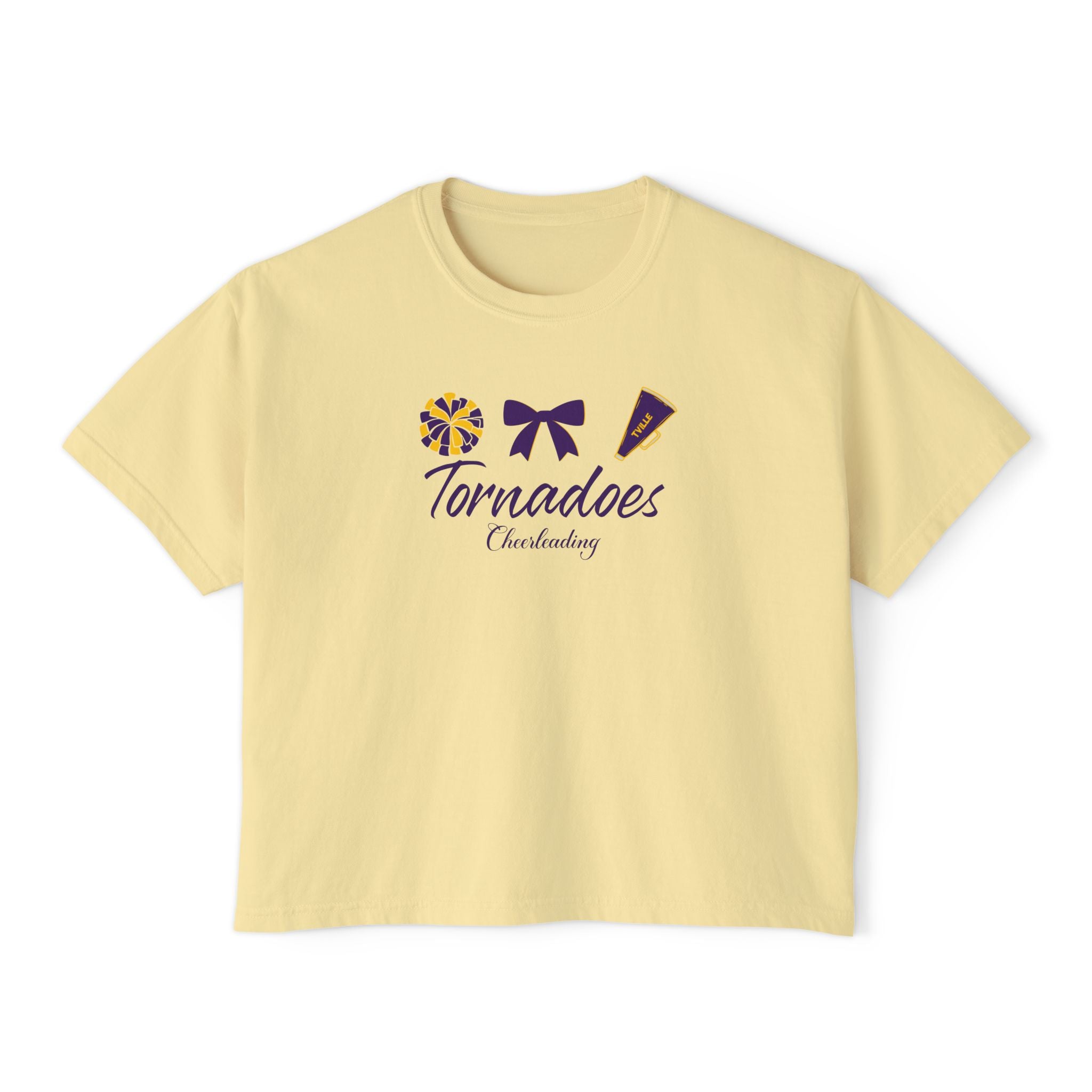Tornadoes Cheerleading Boxy Tee