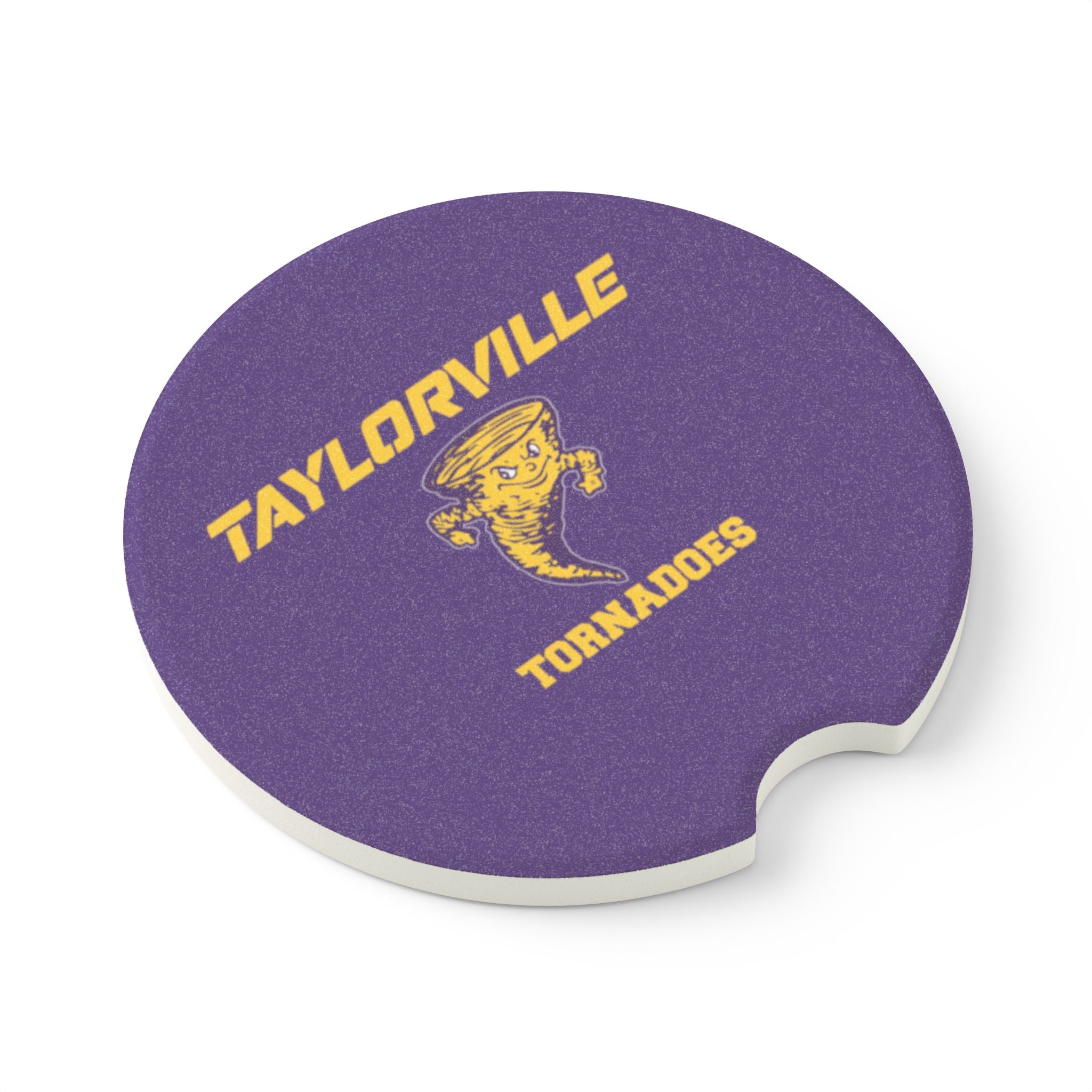 Taylorville Tornadoes Soapstone Car Coaster