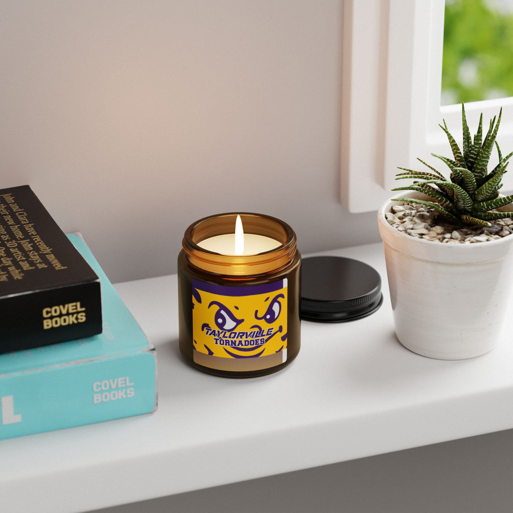 Taylorsville Tornadoes Amber Soy Candle