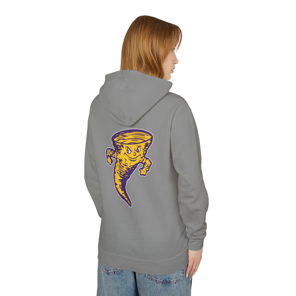 WAVY TEXT COMFORT COLORS HOODIE