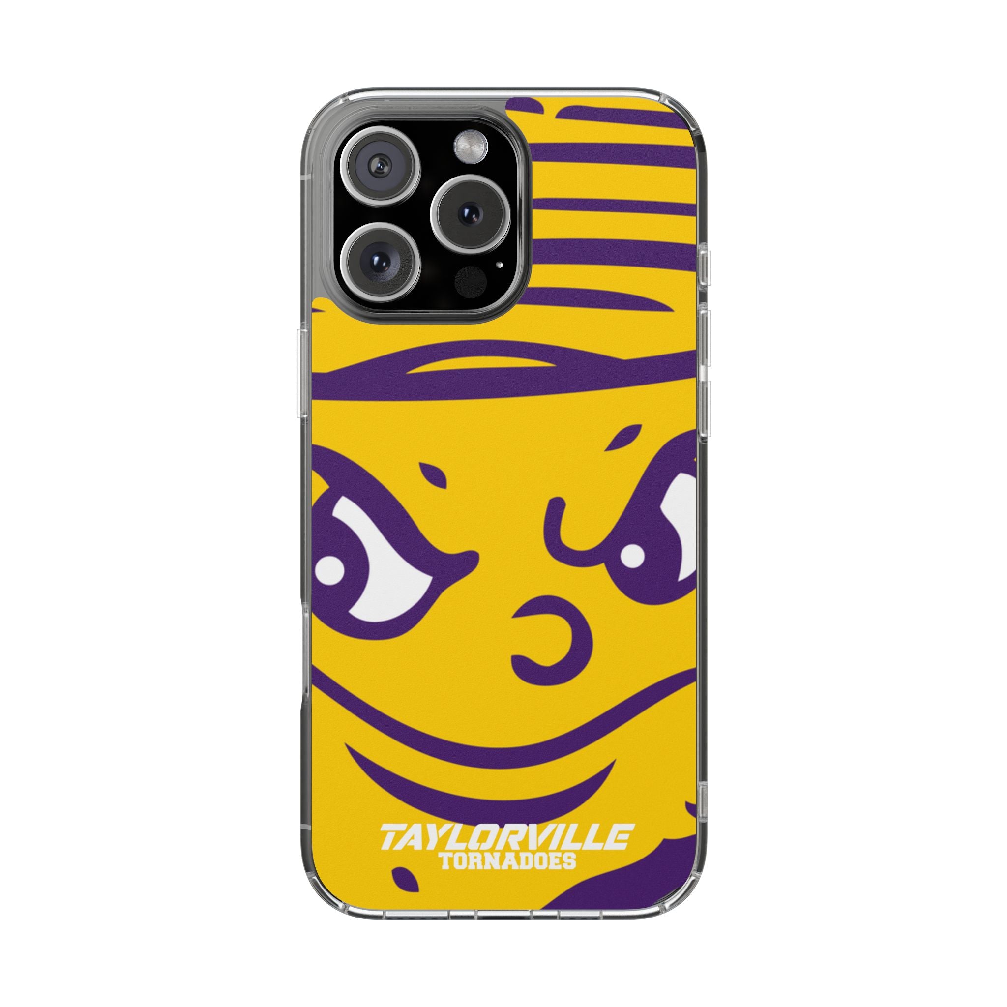 Taylorville Tornadoes Clear Magnetic Impact-Resistant Phone Case