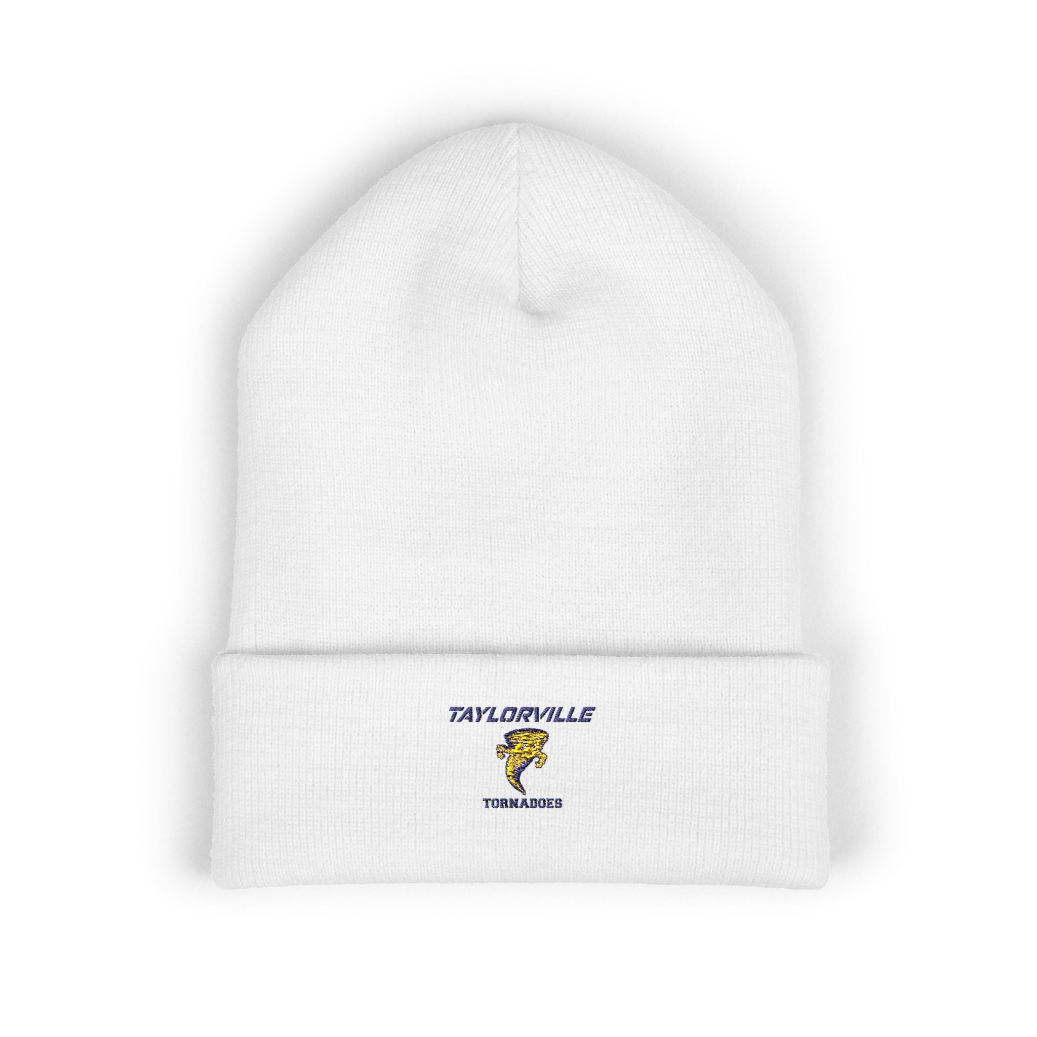 Embroidered Taylorville Tornadoes Cuffed Beanie