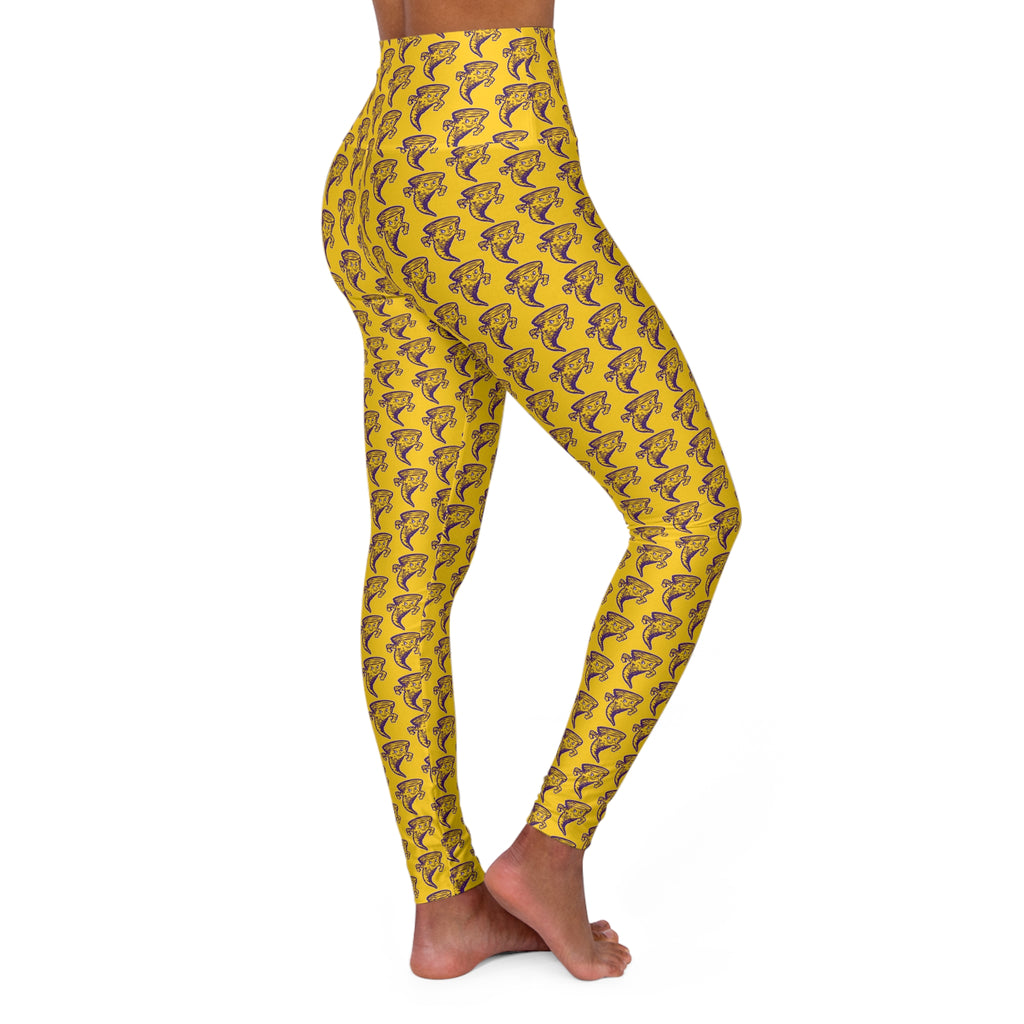 All Over Print High-Waisted Yoga Leggings