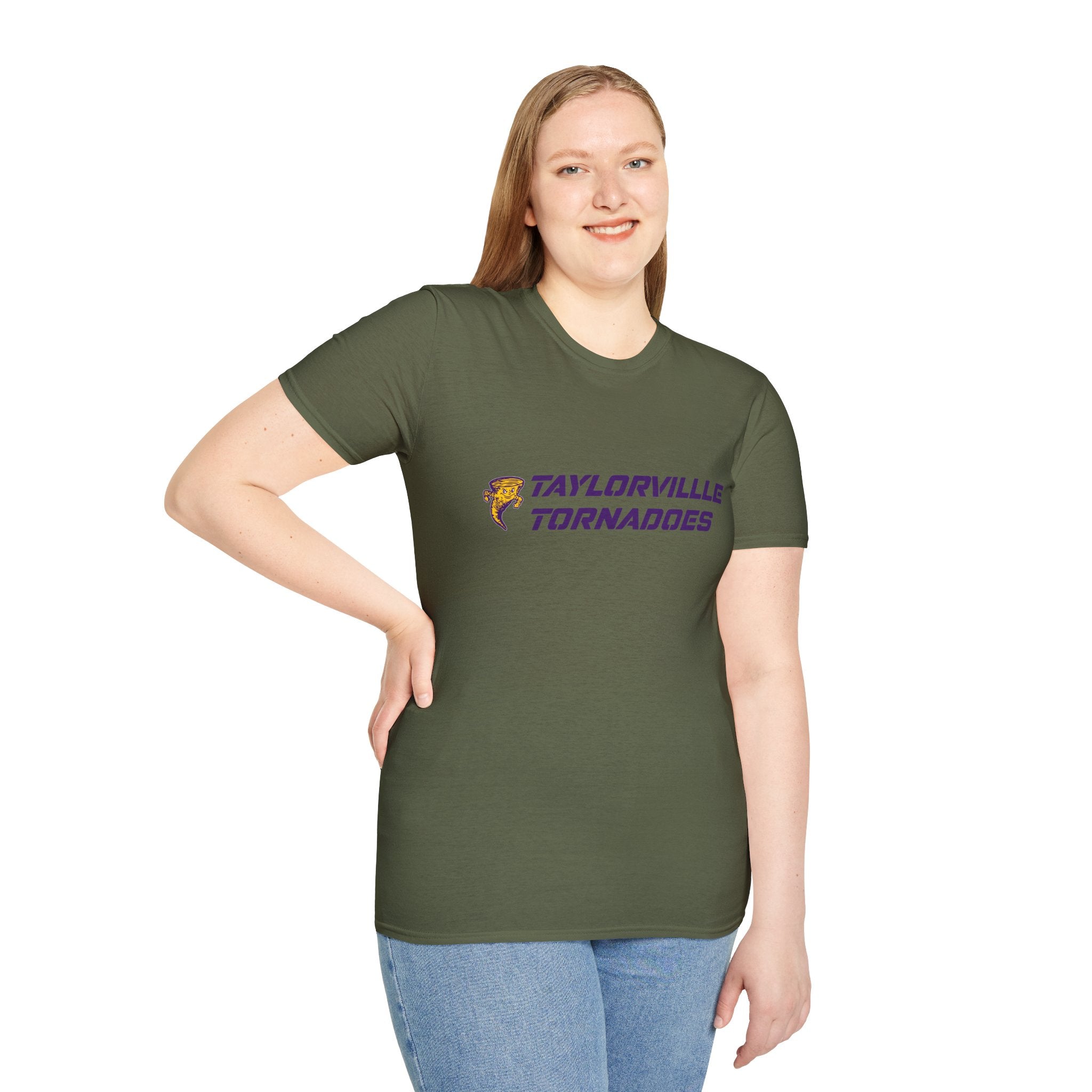 Taylorville Tornadoes T-Shirt — "It's a Great Day to Be a Tornado"