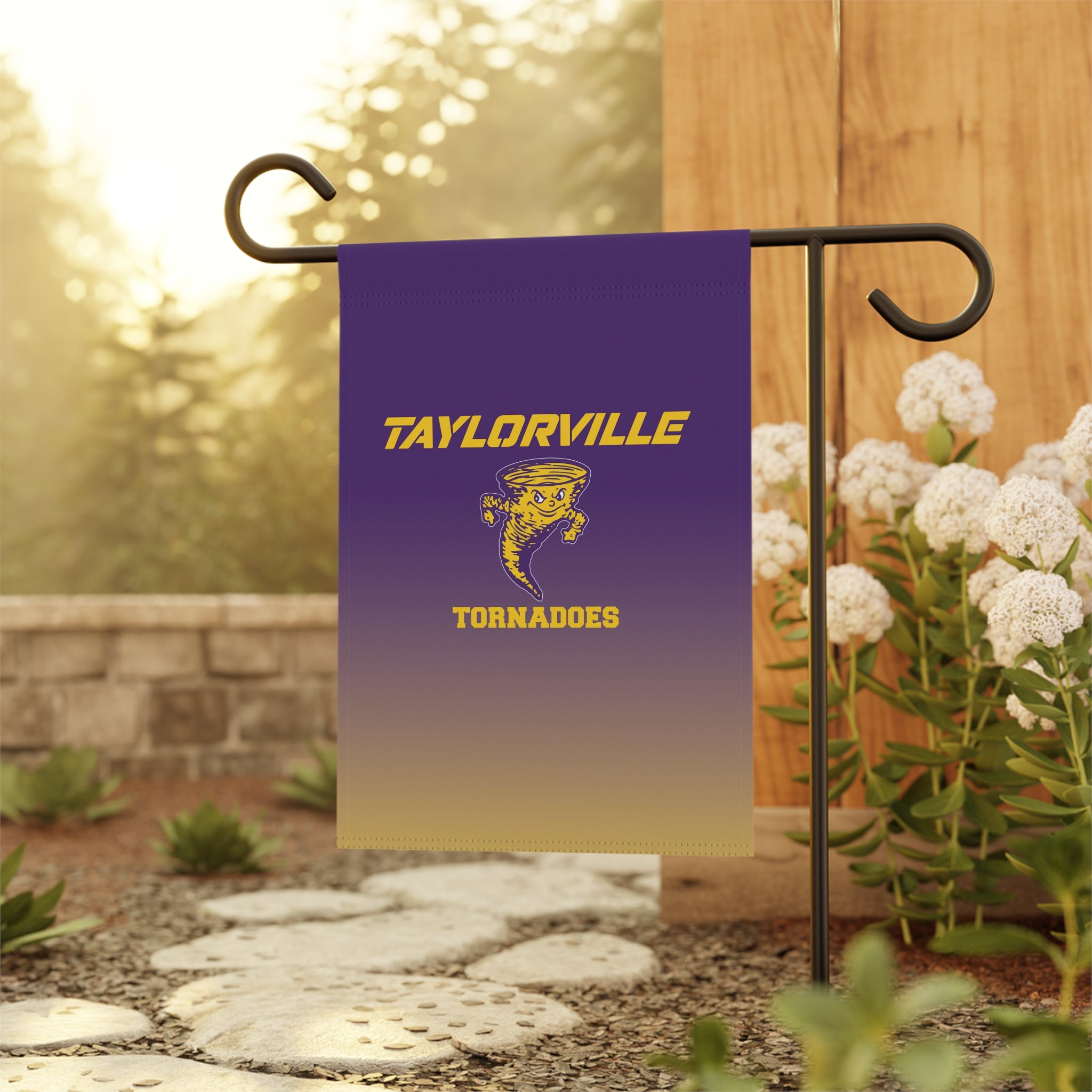Taylorville Tornadoes Garden Flag
