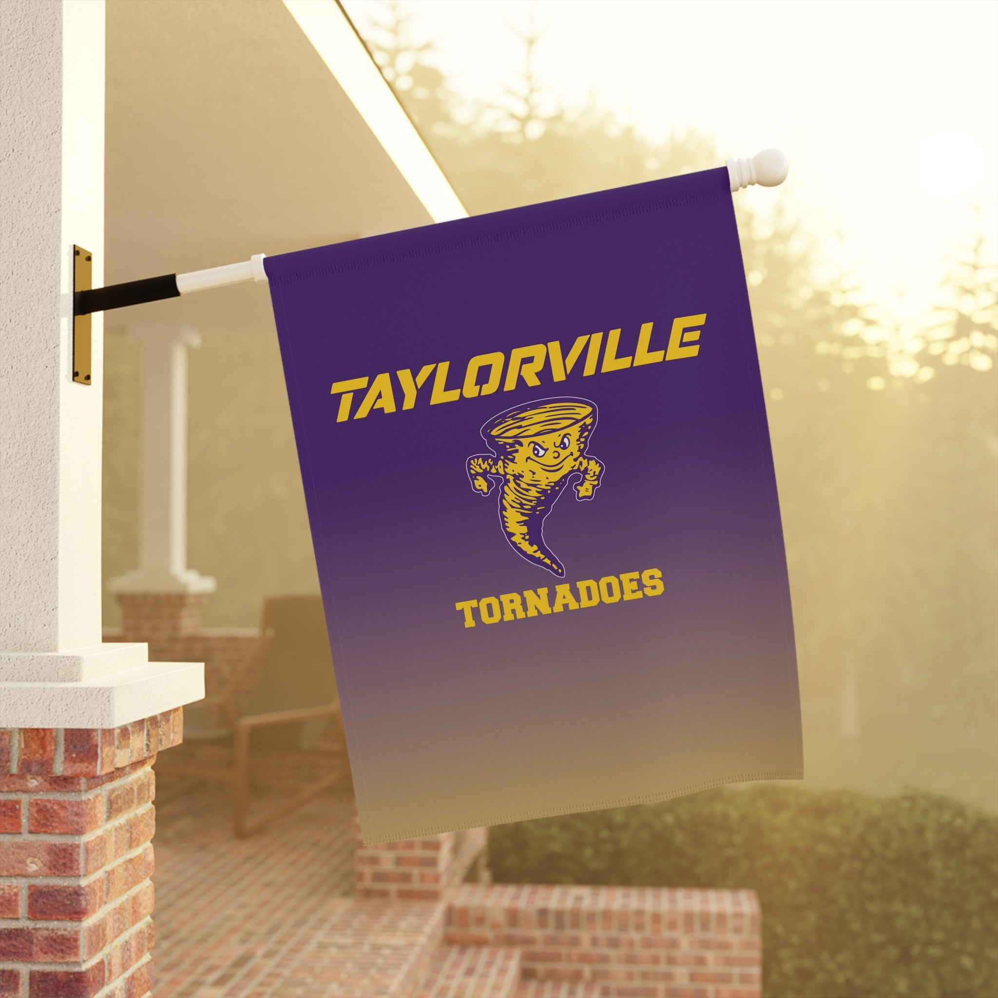 Taylorville Tornadoes Garden Flag