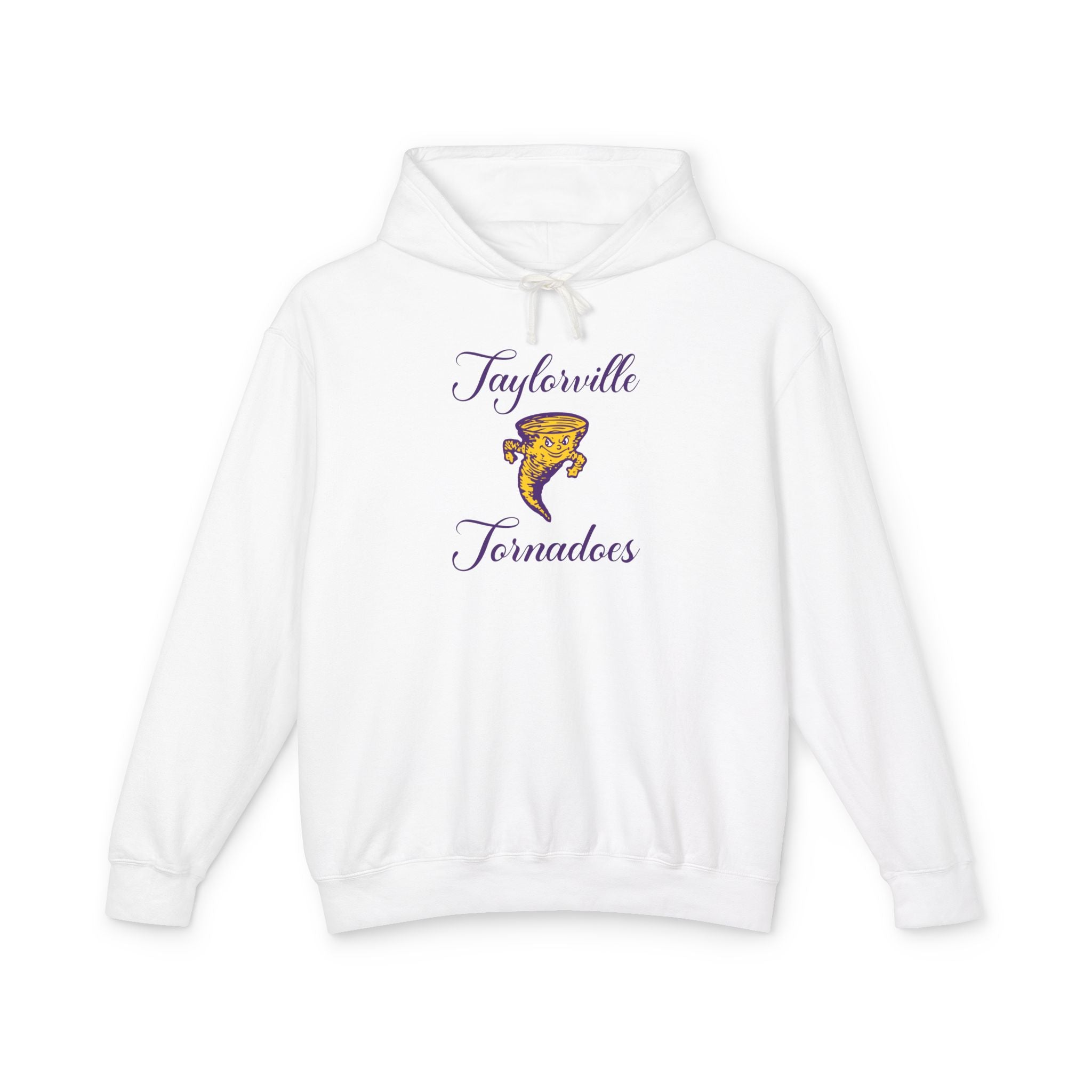 Script Text Taylorville Tornadoes Hoodie