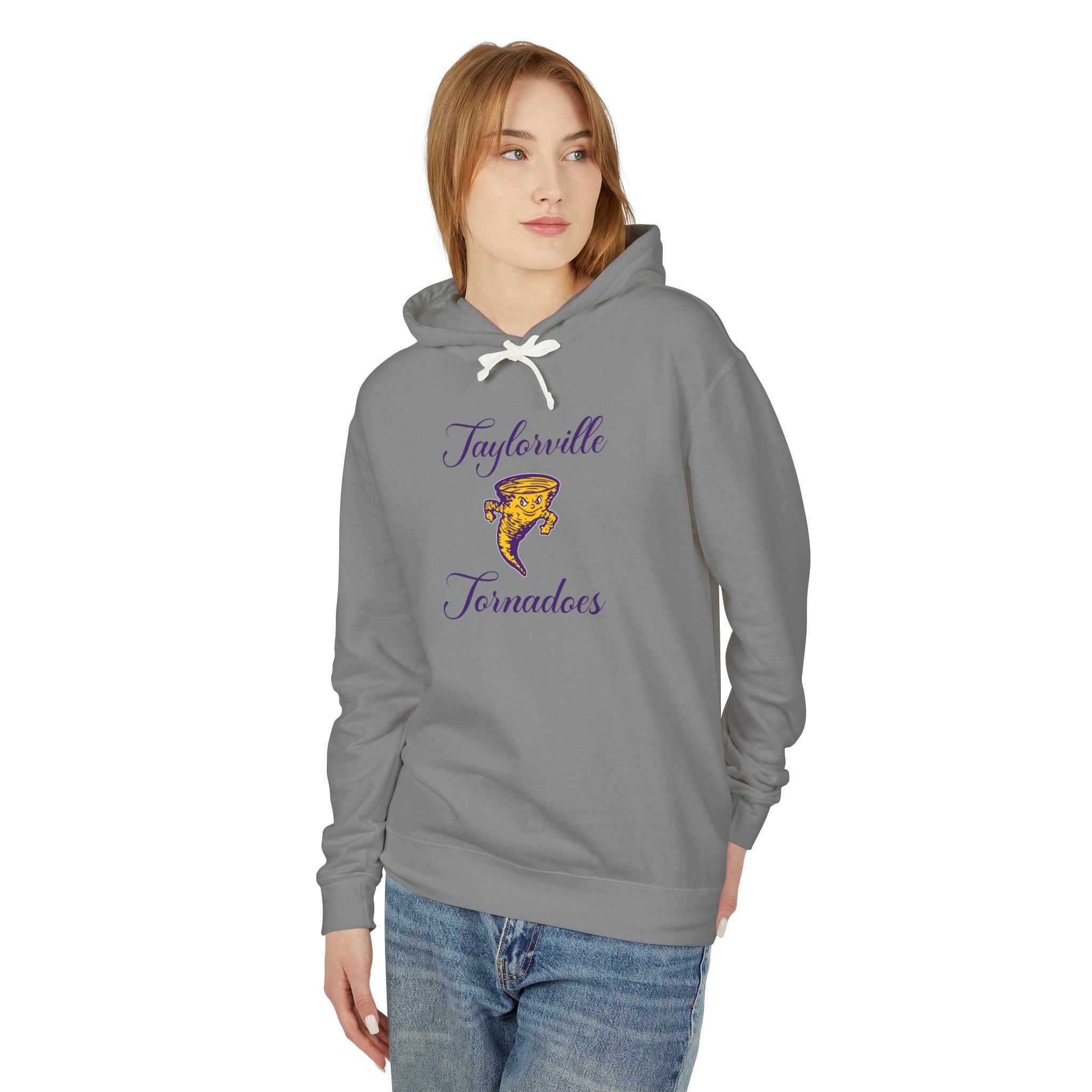 Script Text Taylorville Tornadoes Hoodie