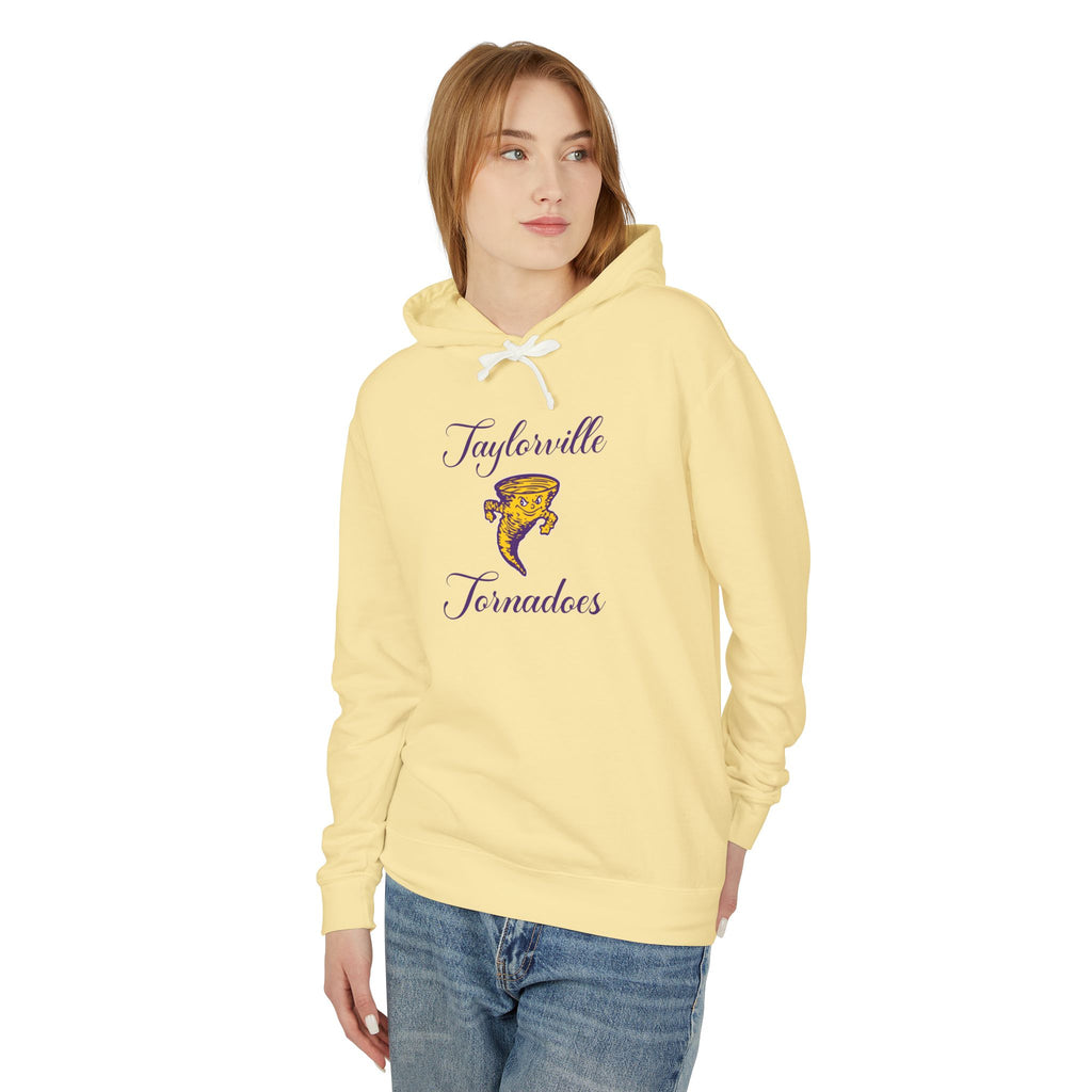 Script Text Taylorville Tornadoes Hoodie