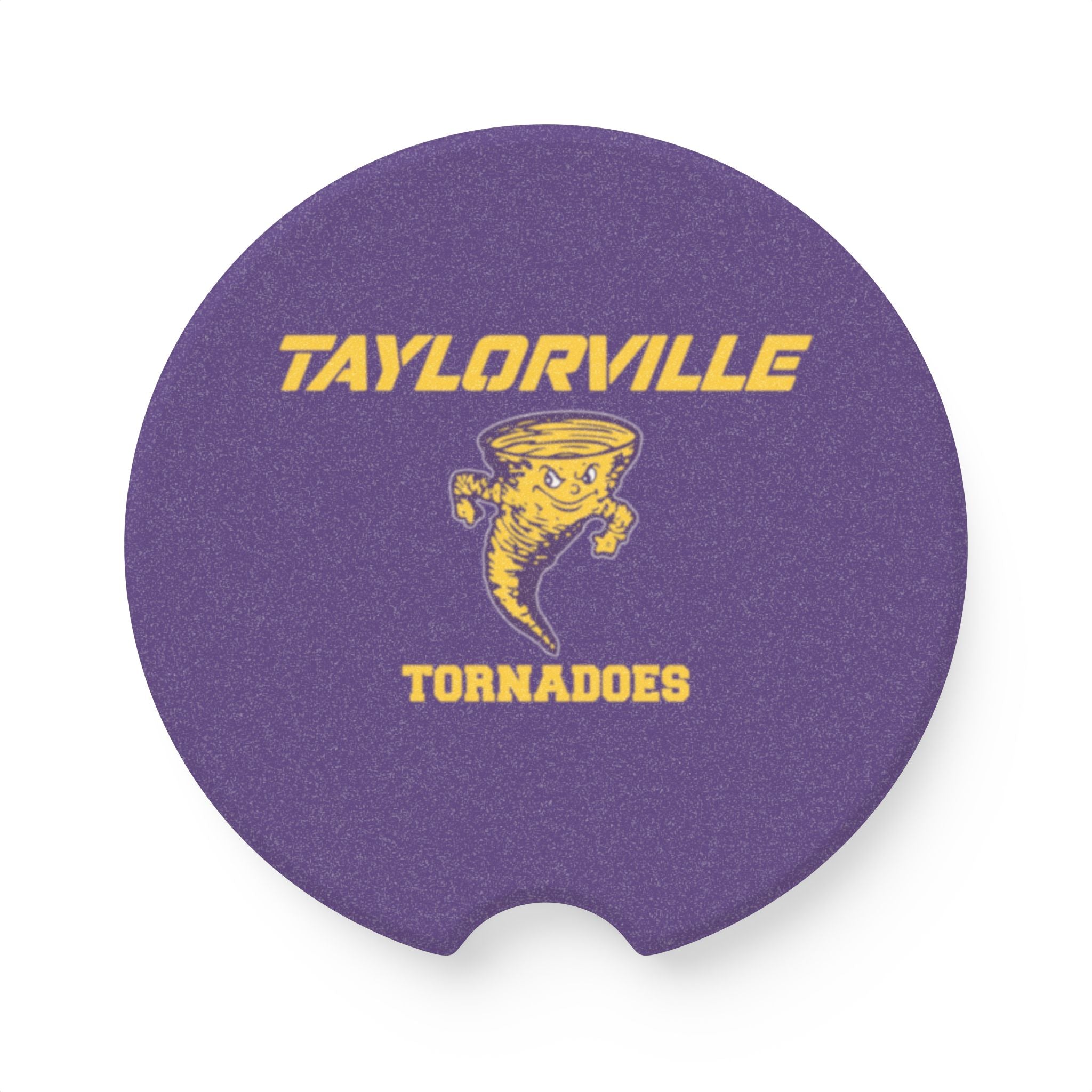 Taylorville Tornadoes Soapstone Car Coaster